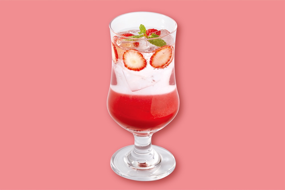 「苺ソーダ」税込み800円