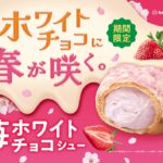 「苺ホワイトチョコシュー」イメージ