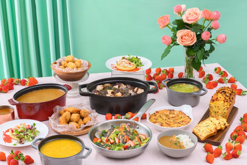 「満開春桜といちごのスイーツビュッフェ」イメージ