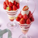 左から「いちご杏仁」、「桜いちご」