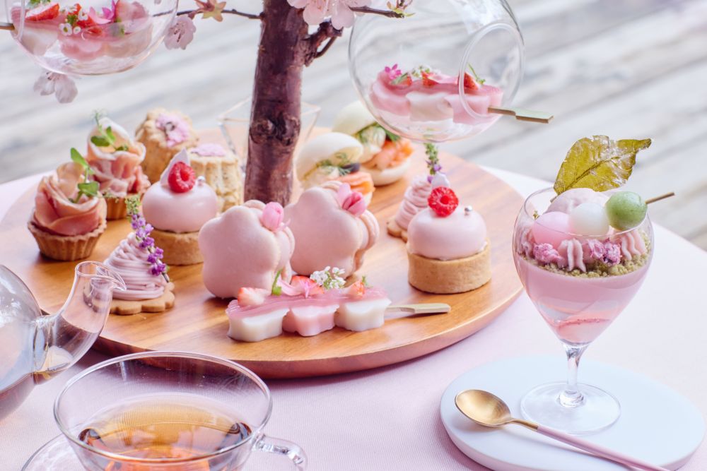 「お花見団子アフタヌーンティー」イメージ