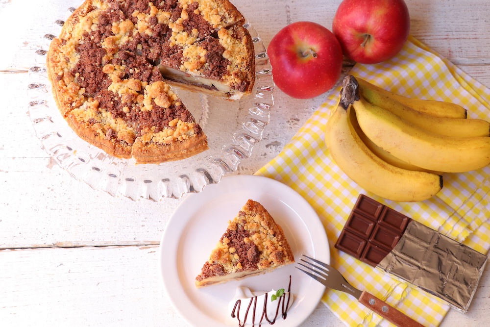 「チョコバナナ アップルパイ」税込み740円