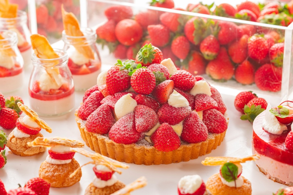 「ストロベリーカスタードタルト」イメージ