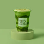 「トーキョージュース」の「Matcha blossom smoothie」テイクアウト・税込み1,290円、イートイン・税込み1,320円
