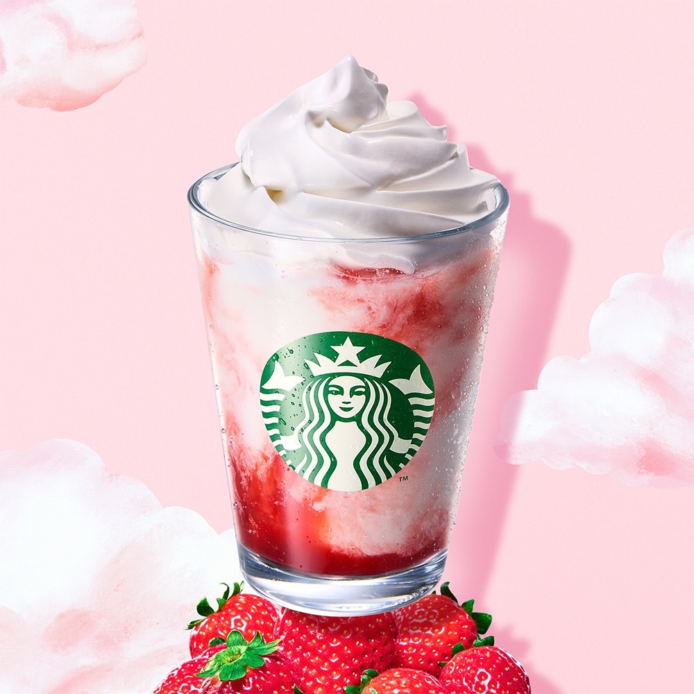 「スターバックス ストロベリー フラペチーノ」イメージ