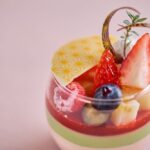 「フレーズ・オ・テ・ベール(White Chocolate Mousse with Matcha Terrine and Strawberry Jelly)」イメージ