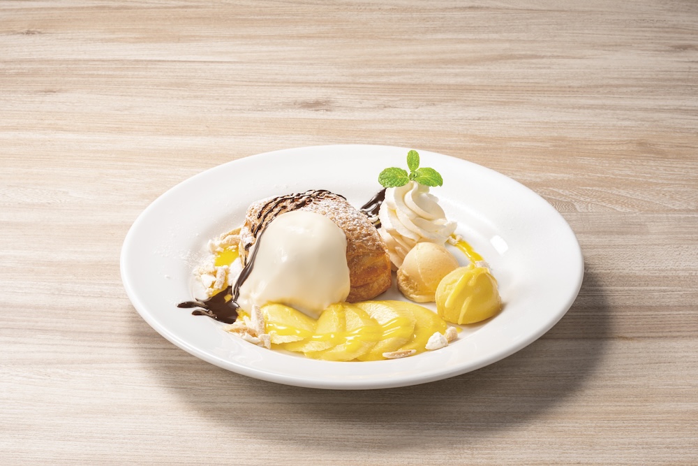 「マンゴーとレモンチーズクリームのデニッシュ」税込み990円