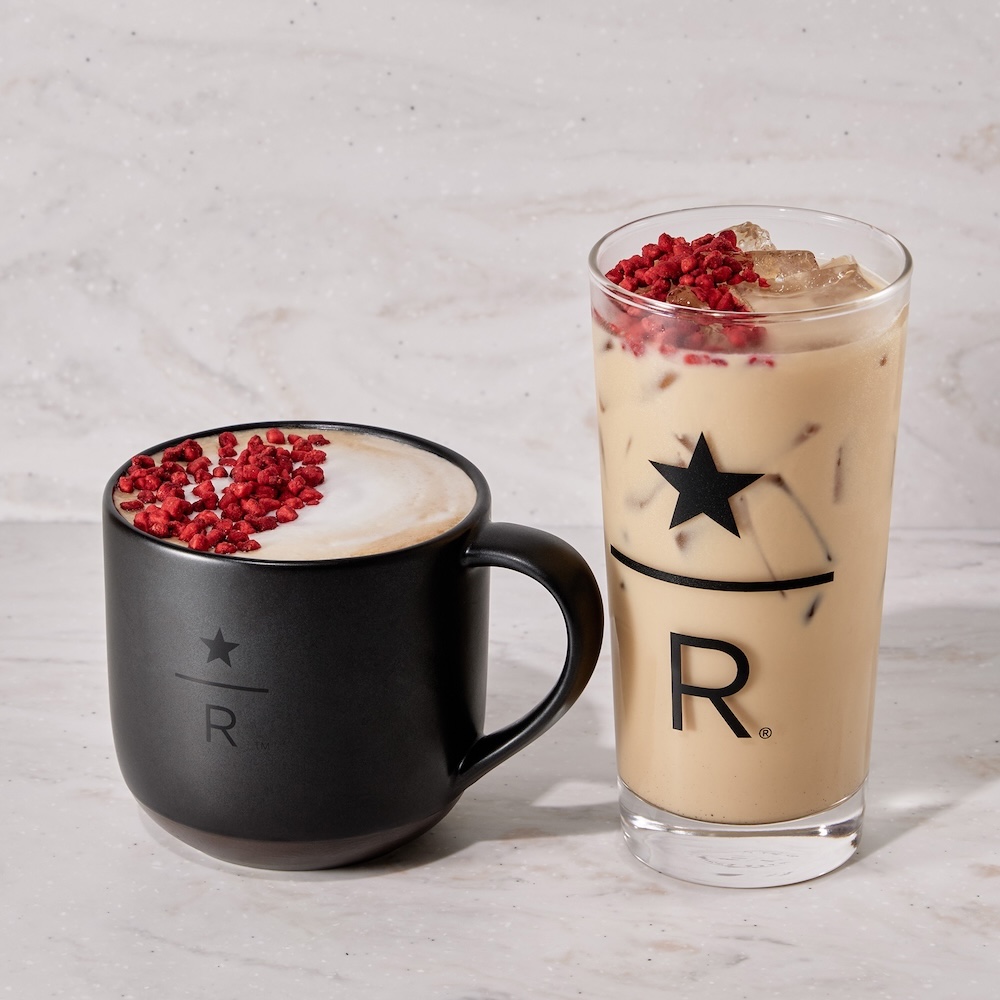 「ストロベリー ラベンダー ラテ」790円