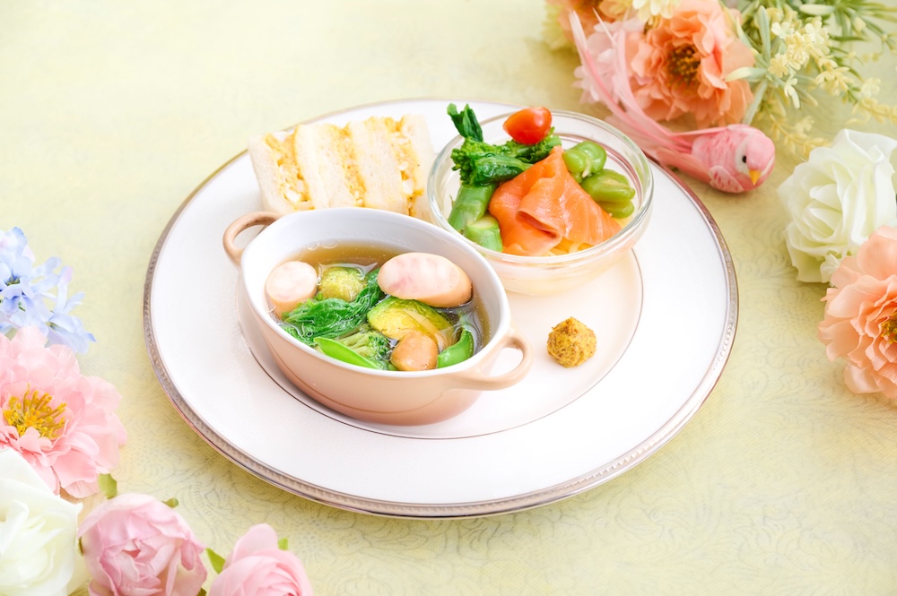 「プランタンアフタヌーンティーセット」2段・税込み5,000円〜