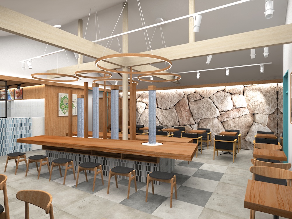 「ドトール パークカフェ YOYOGI」内装イメージ