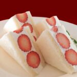 「まるごと苺サンド」税込み1,600円(サービス料含む)