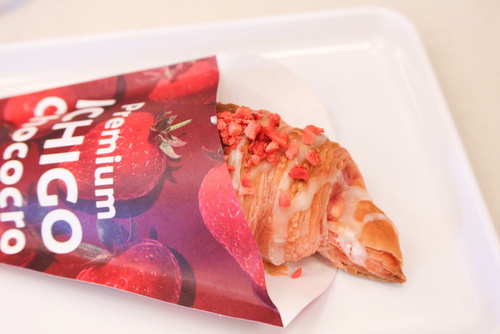 「プレミアム ICHIGO チョコクロ」1個・税込み390円