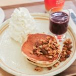 「アサイーソースパンケーキ」税込み780円