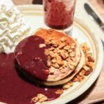 「アサイーソースパンケーキ」税込み780円