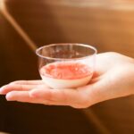 「豆乳ぷりん（いちごソース）」税込み120円