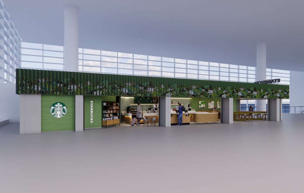 スターバックス新店舗のイメージ