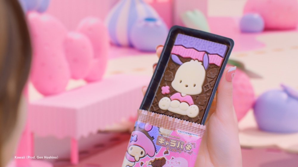 「サンリオキャラクターズ キャラパキ 『LE SSERAFIM』Ver.」ビジュアルイメージ