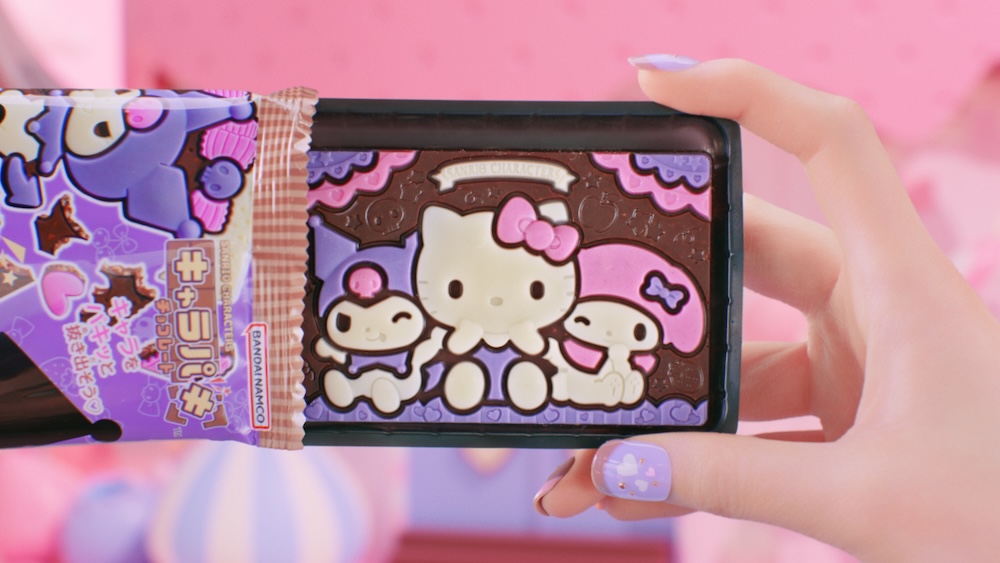 「サンリオキャラクターズ キャラパキ 『LE SSERAFIM』Ver.」ビジュアルイメージ