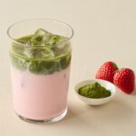 「いちご抹茶ラテ」税込み580円〜