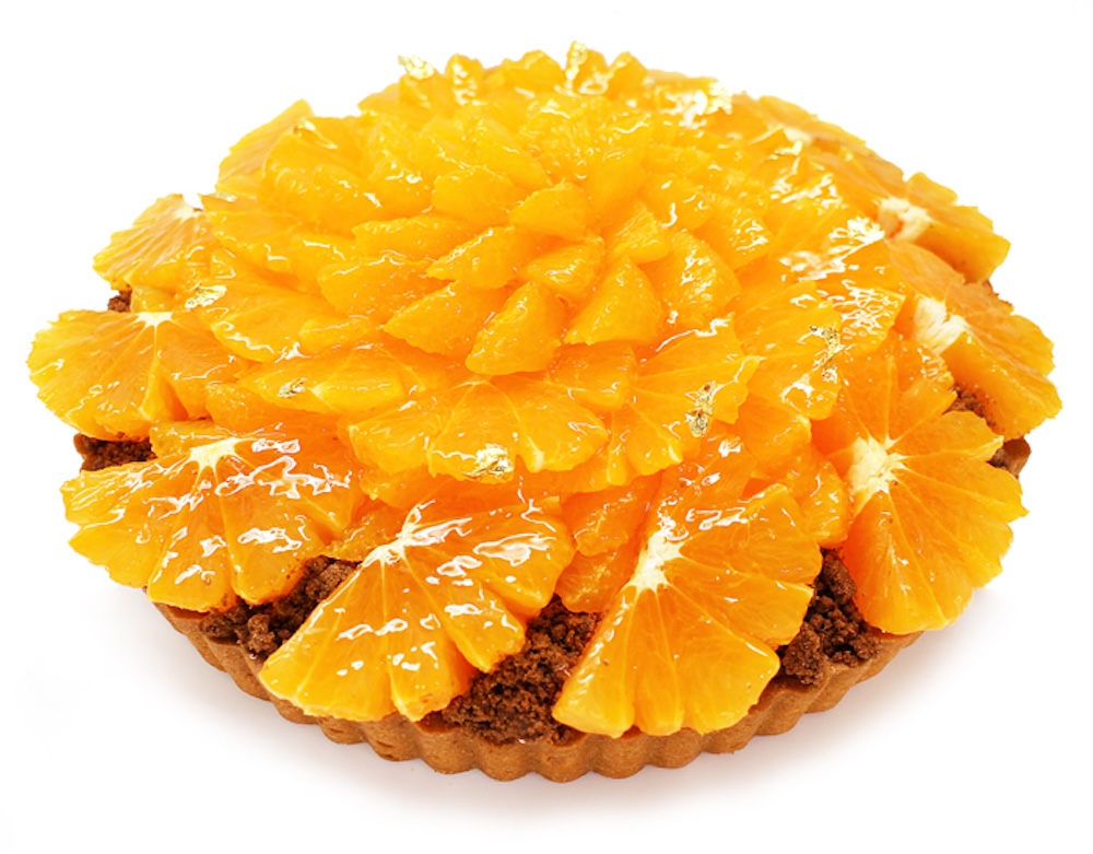 「愛媛県 宇和島市 CORLEO FARM産『清見オレンジ』のシナモンクラムのケーキ」イメージ