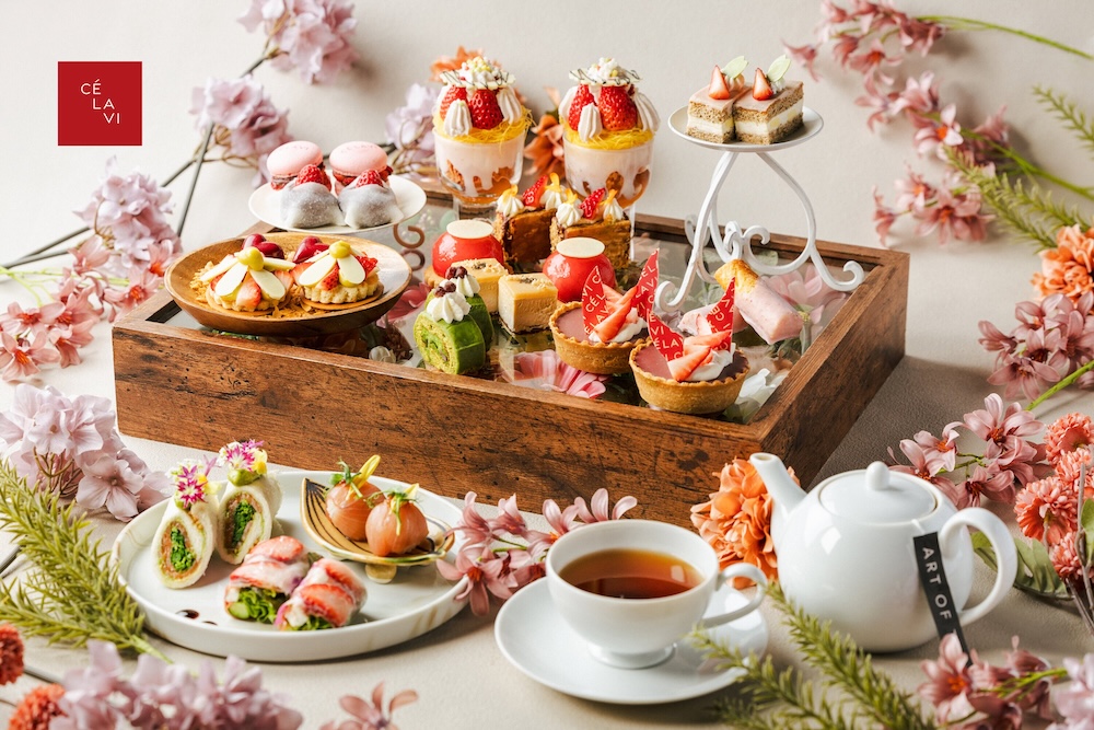 「STRAWBERRY × FLEUR AFTERNOON TEA」イメージ