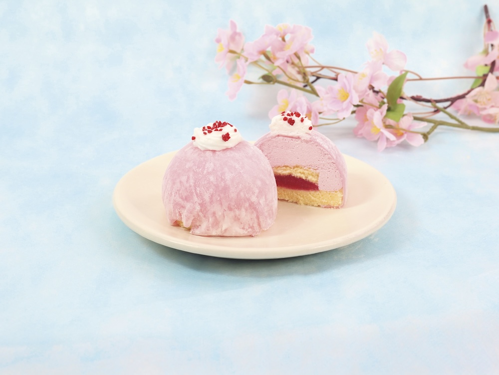 「マンスリーシーズン ドリームストーリー～桜と苺のドームケーキ～」税込み745円