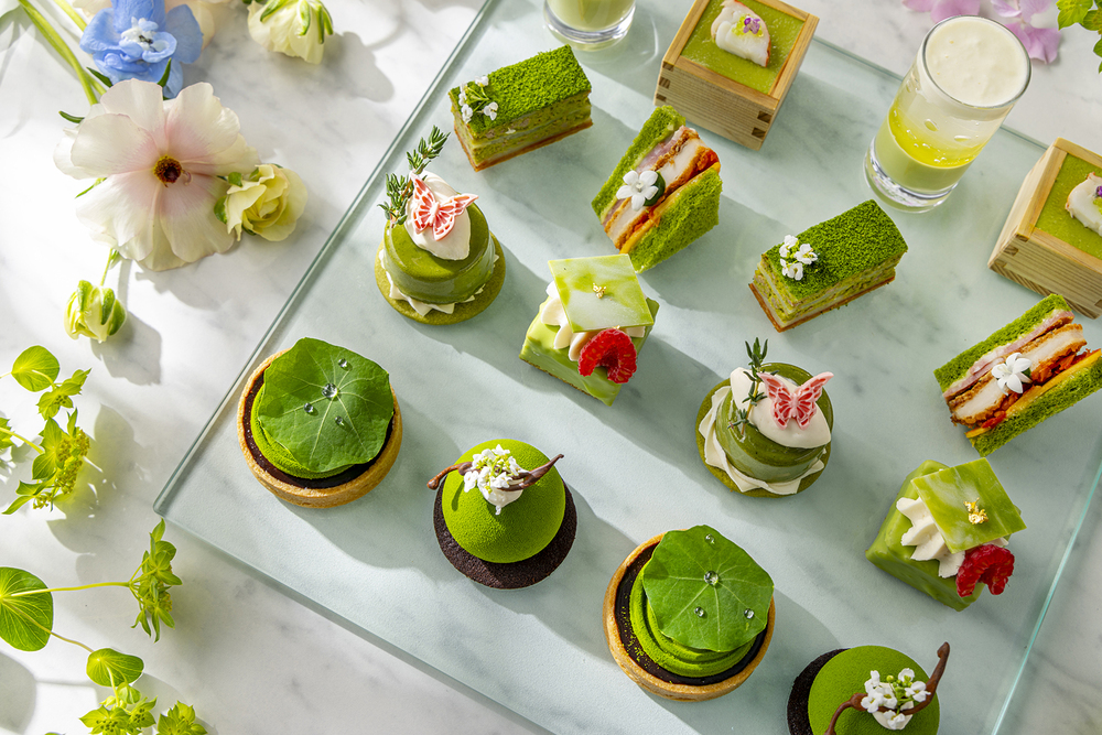 「抹茶と香りのアフタヌーンティー “ボタニカルガーデン”」イメージ