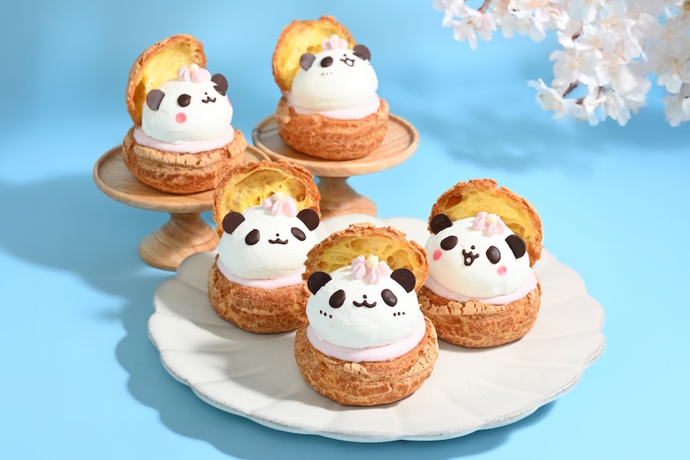 「さくらのパンダシュークリーム」イメージ