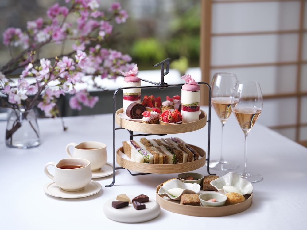 「The Shinmonzen Spring Afternoon Tea：スプリングアフタヌーンティー」イメージ