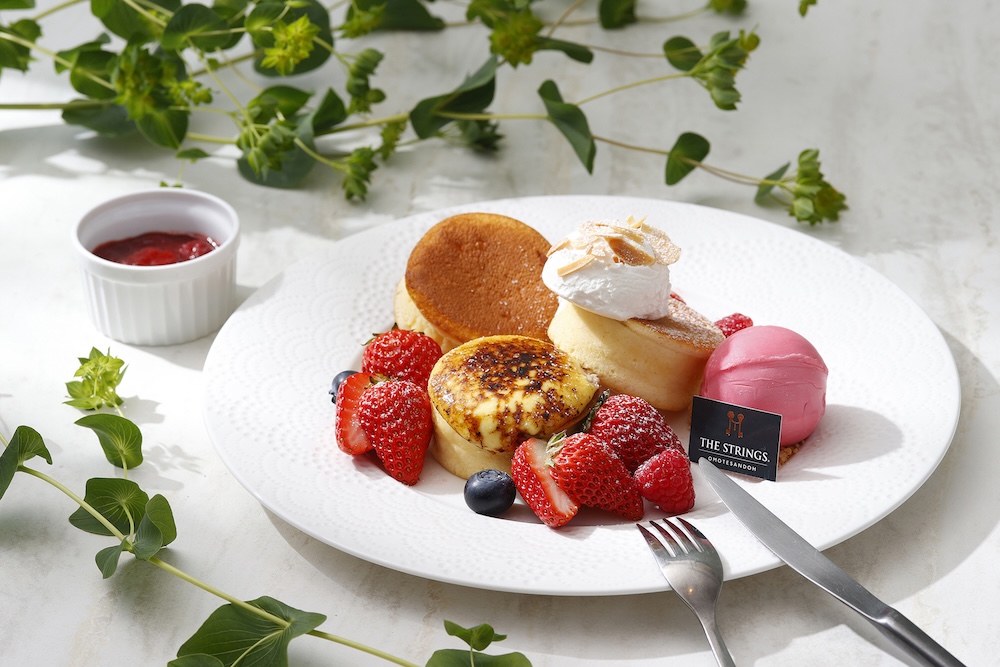 「いちごのトリプルリッチパンケーキ」イメージ