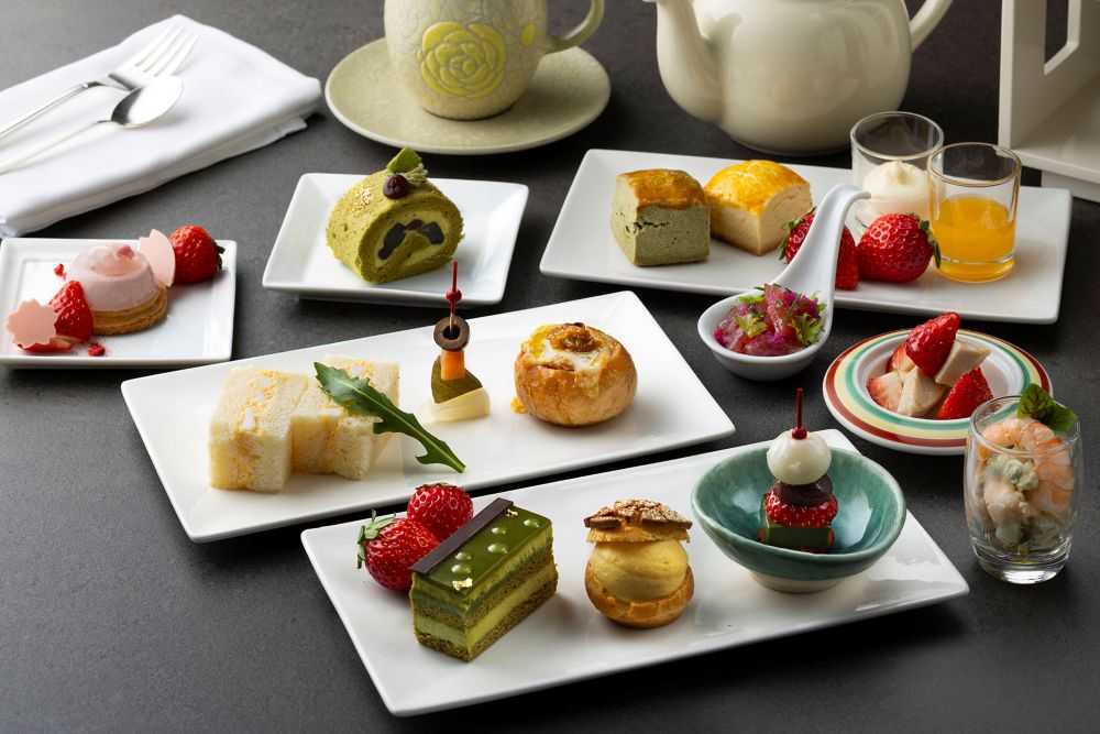 「マルノウチジカン 桜と抹茶のアフタヌーンティー」イメージ