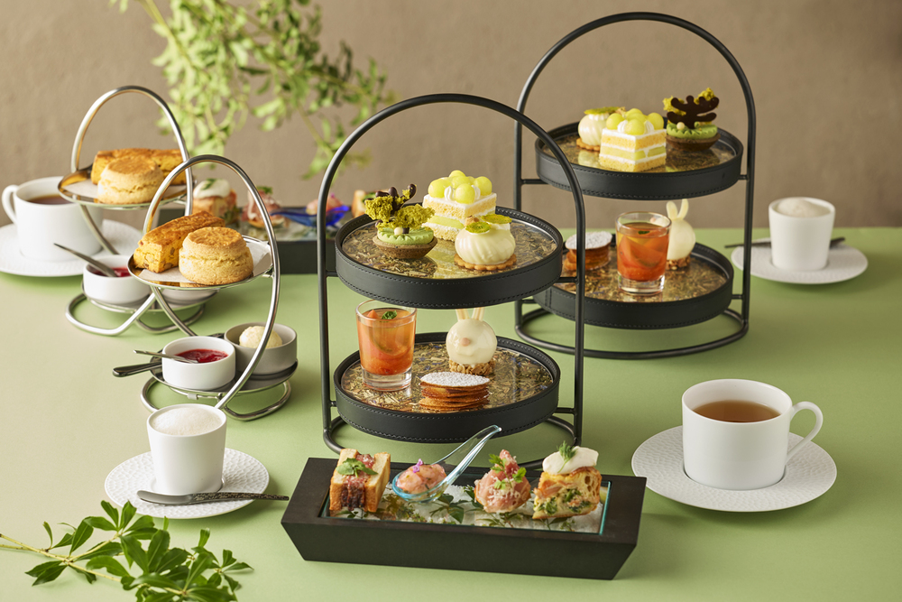 「スプリングアフタヌーンティー 〜緑耀〜」イメージ