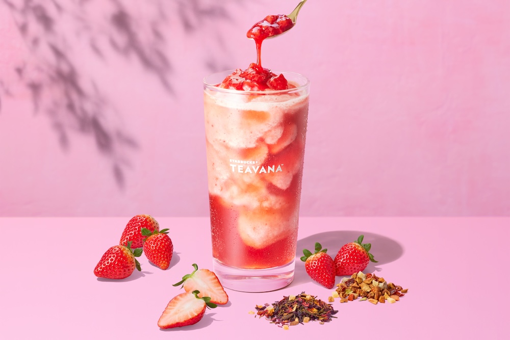 「ストロベリー & ダブル ティー フローズン」イメージ