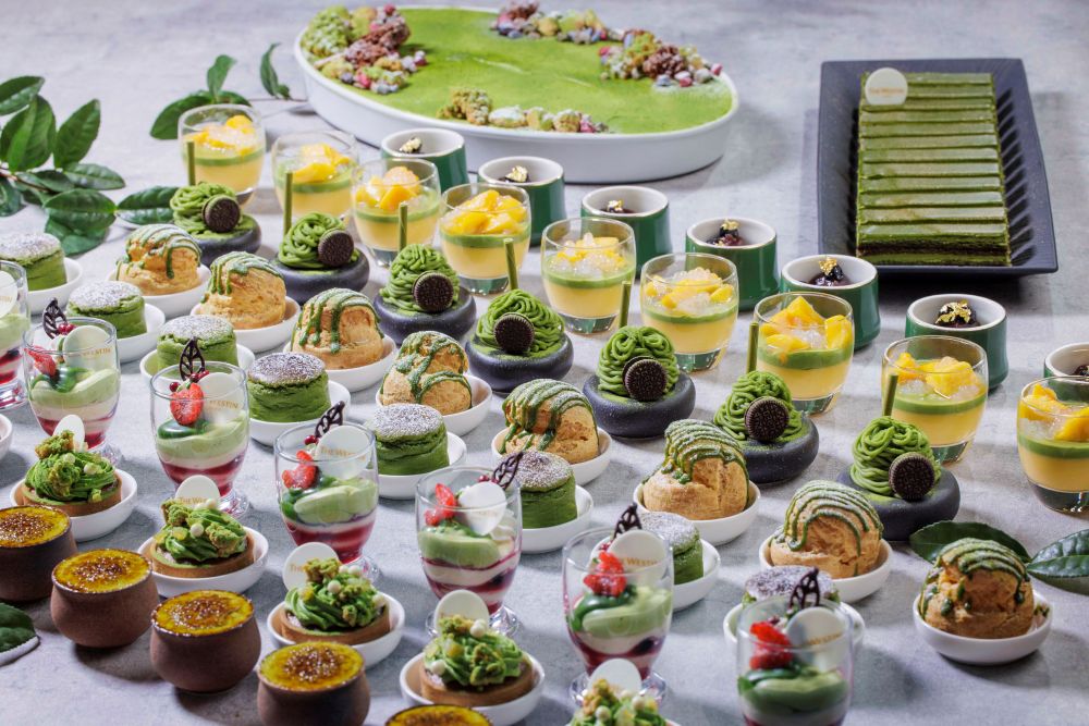「デザートブッフェ - MATCHA SYMPHONY ~抹茶の香りに包まれて、野点の優雅な饗宴~」イメージ