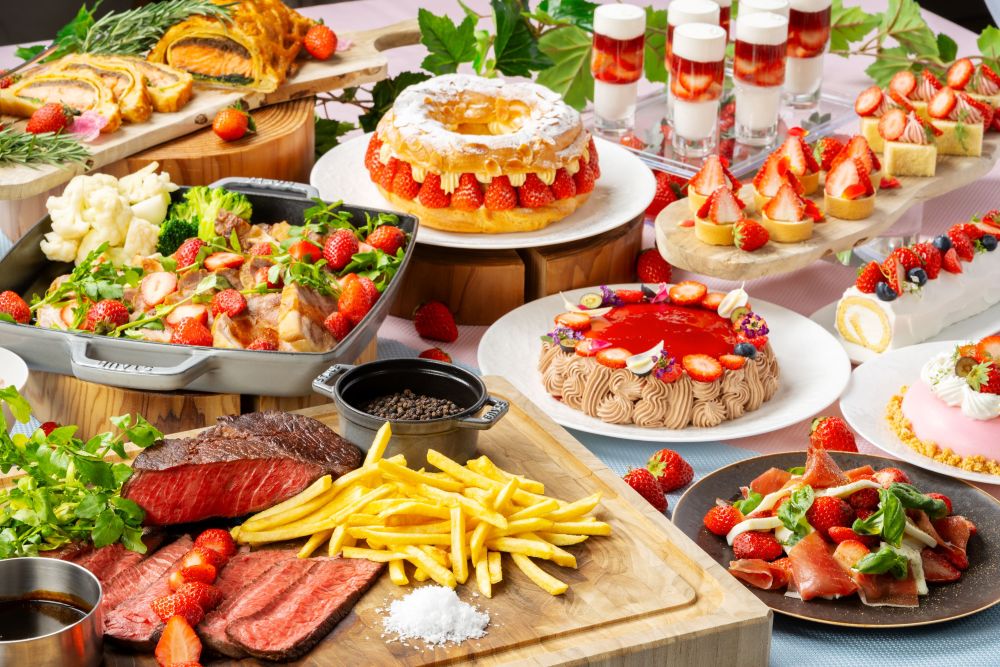 「スプリングストロベリーランチビュッフェ」イメージ