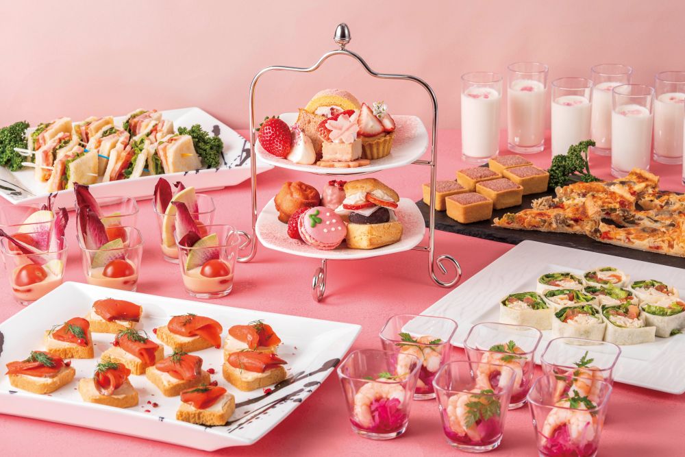 アフタヌーンティービュッフェ「ペタル・ドゥ・フレーズ（Pétale de Fraise）」イメージ