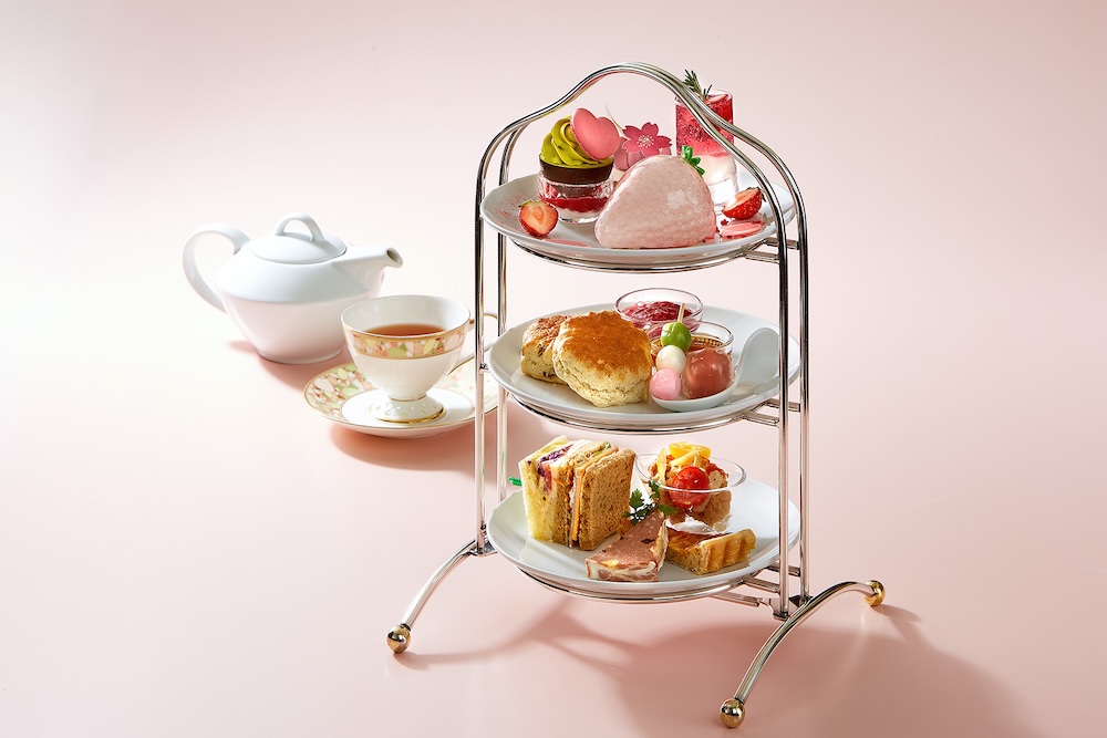 「桜アフタヌーンティーセット」イメージ