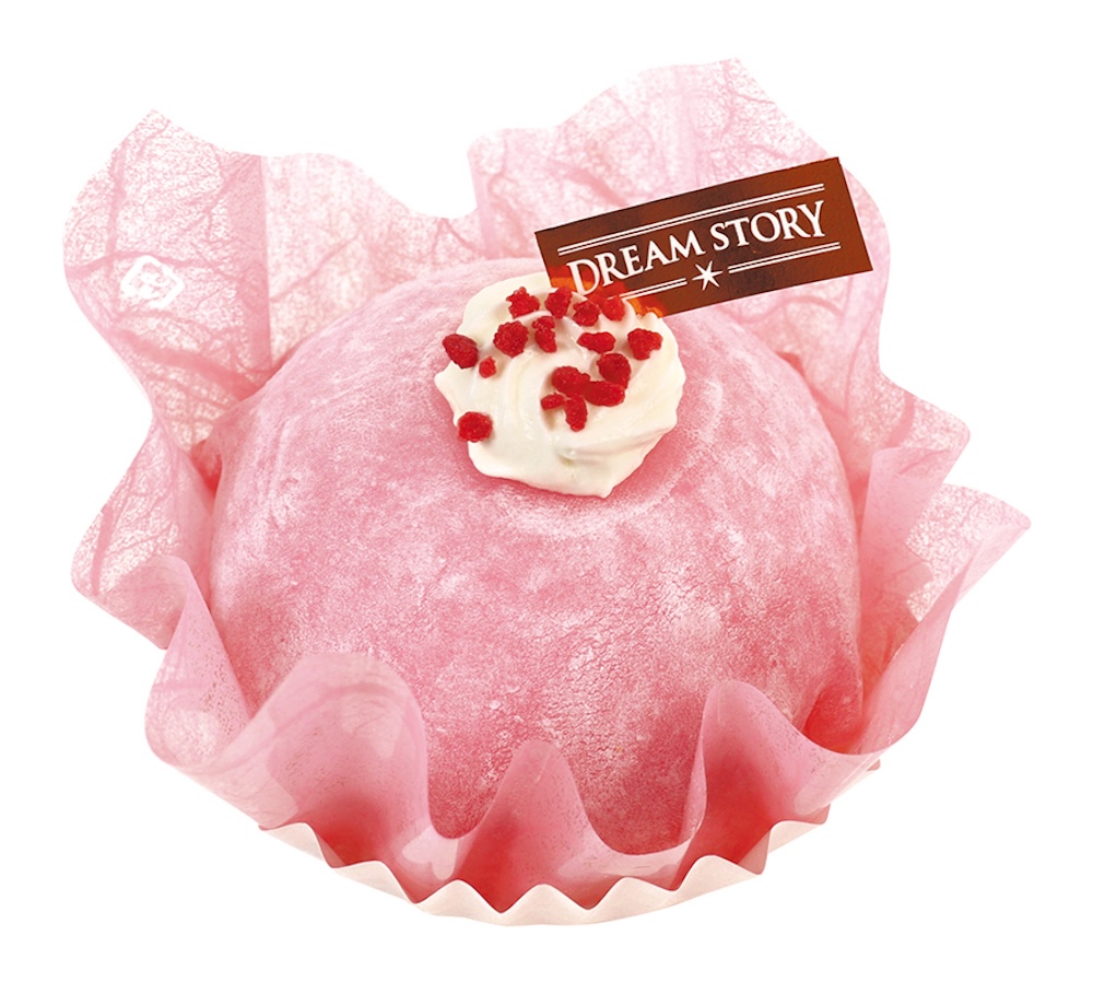 「マンスリーシーズン ドリームストーリー～桜と苺のドームケーキ～」税込み745円