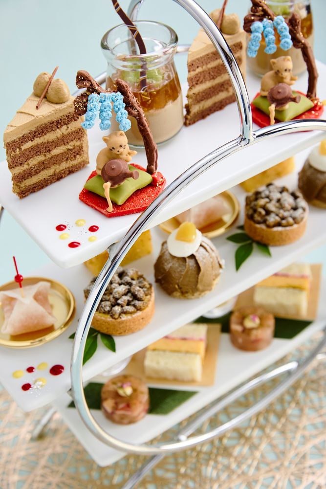 「森乃園×ロイヤルパークホテル ほうじ茶アフタヌーンティー」イメージ