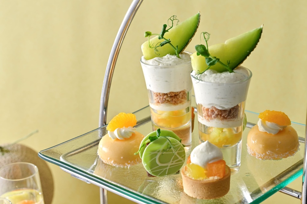 「メロンのアフタヌーンティー」イメージ