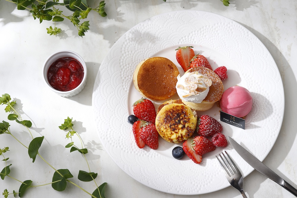 「いちごのトリプルリッチパンケーキ」イメージ