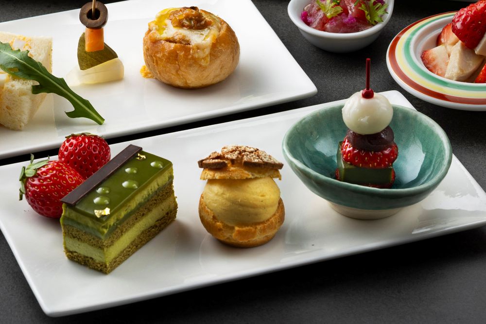 「マルノウチジカン 桜と抹茶のアフタヌーンティー」イメージ