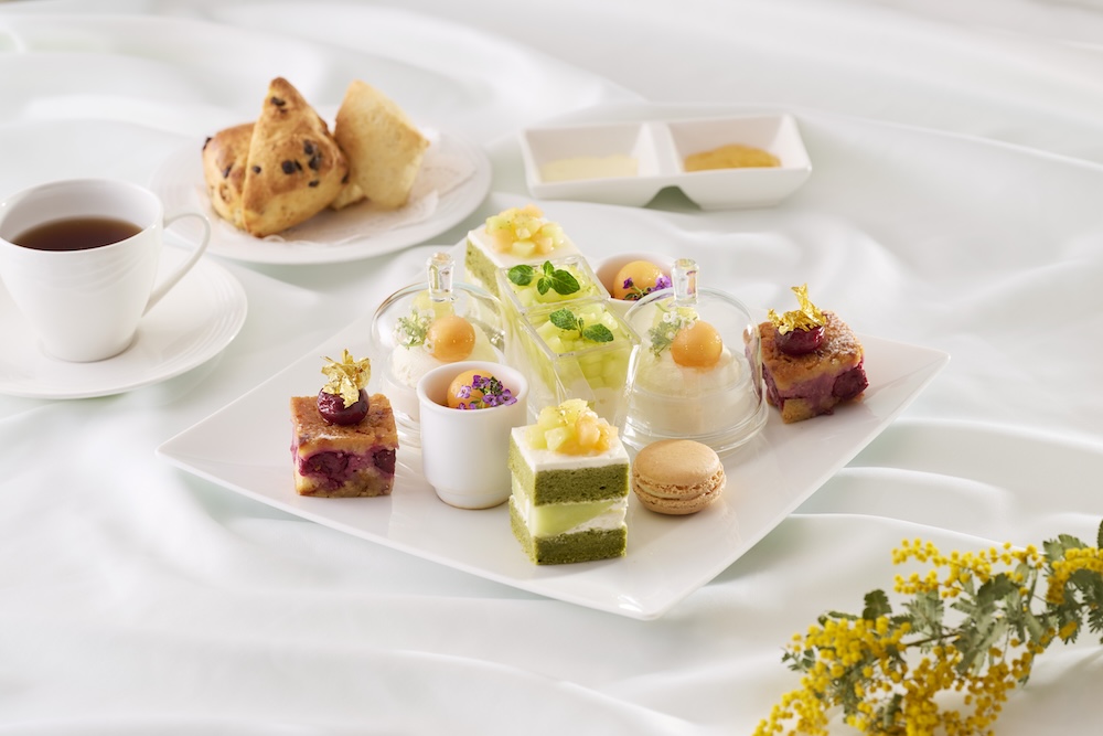 「ポム・ダダン アフタヌーンティー “メロンが誘う初夏の調べ”」イメージ