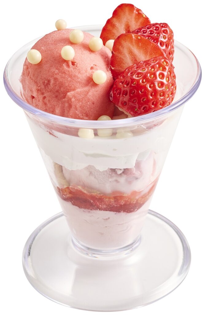 「フレッシュ苺の苺すぎるパフェ」イメージ