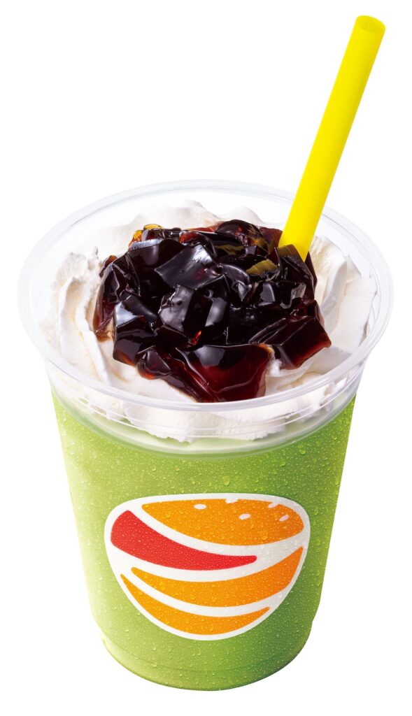 「黒糖ゼリー＆抹茶パフェシェーキ」イメージ