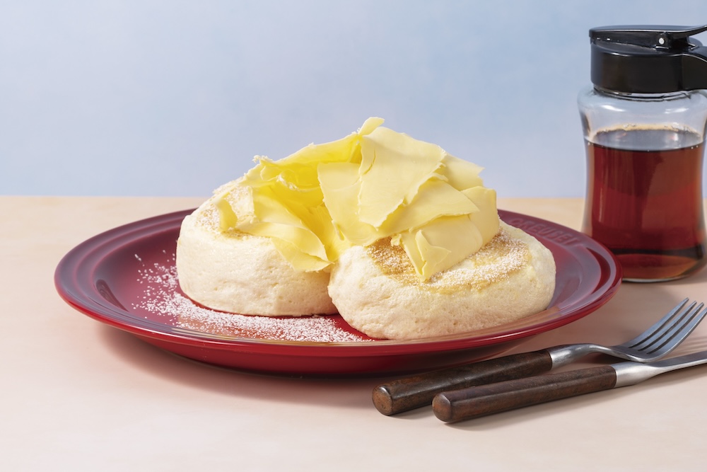 「芳醇削りバターのふわっとろパンケーキ」イメージ