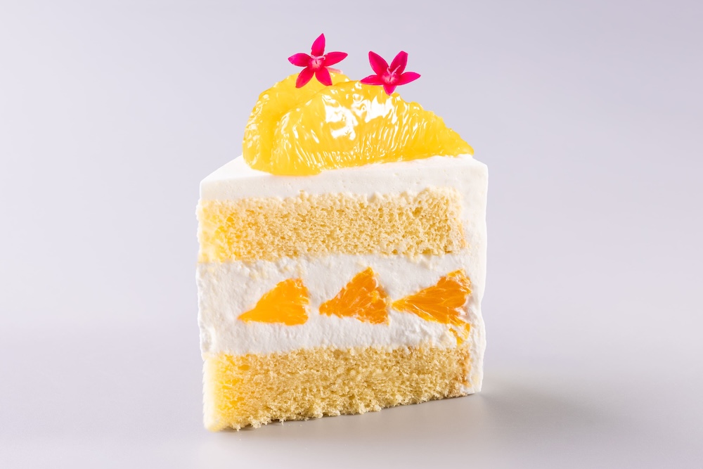 「清見オレンジと阿波和三盆のショートケーキ」イメージ
