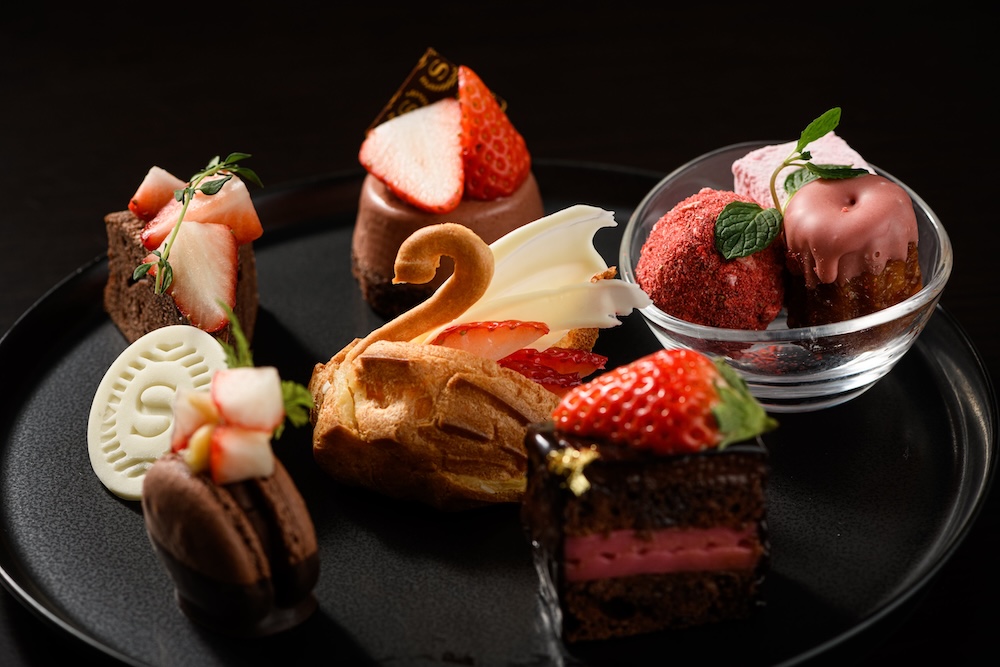 「苺とチョコのアフタヌーンティー」イメージ