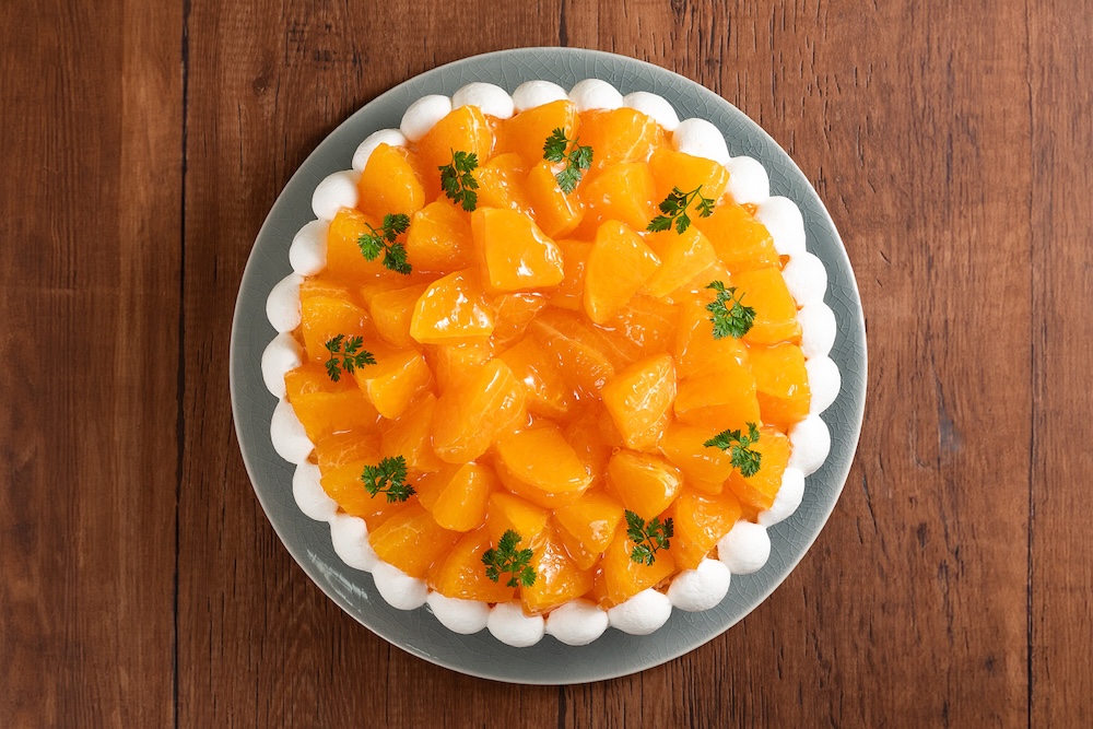 「鹿児島県産デコポンとマスカルポーネのタルト」イメージ