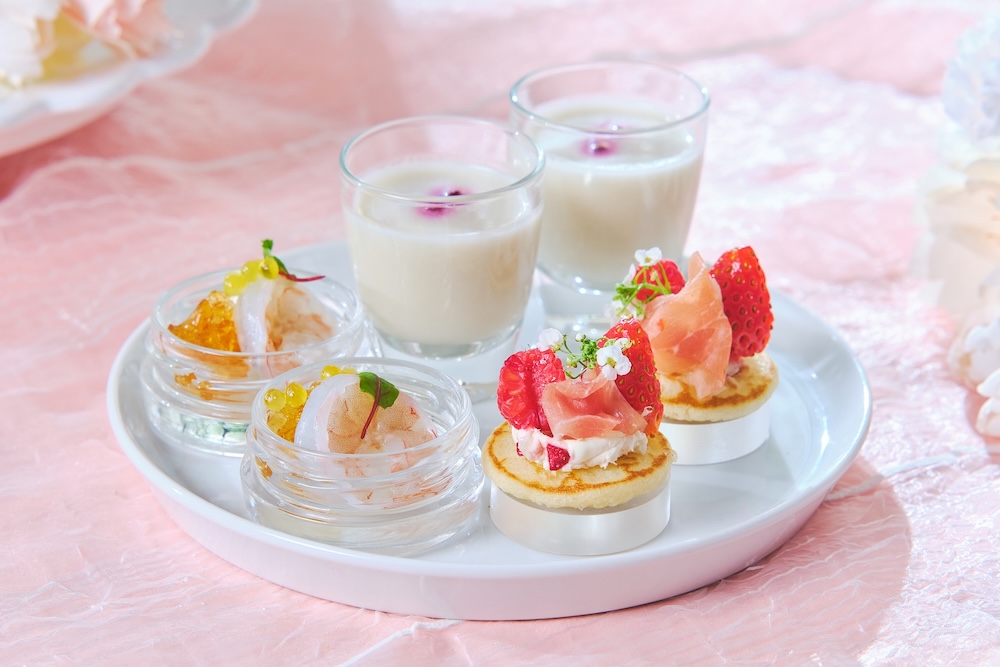 「桜色のストロベリーアフタヌーンティー」イメージ
